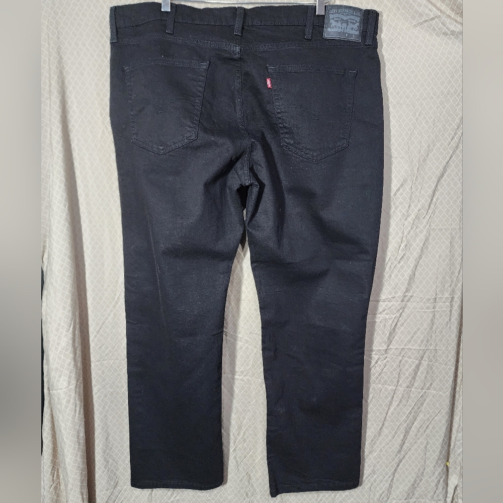 Levi 541 Men's Jeans 44x32 Black Denim New Without Tags